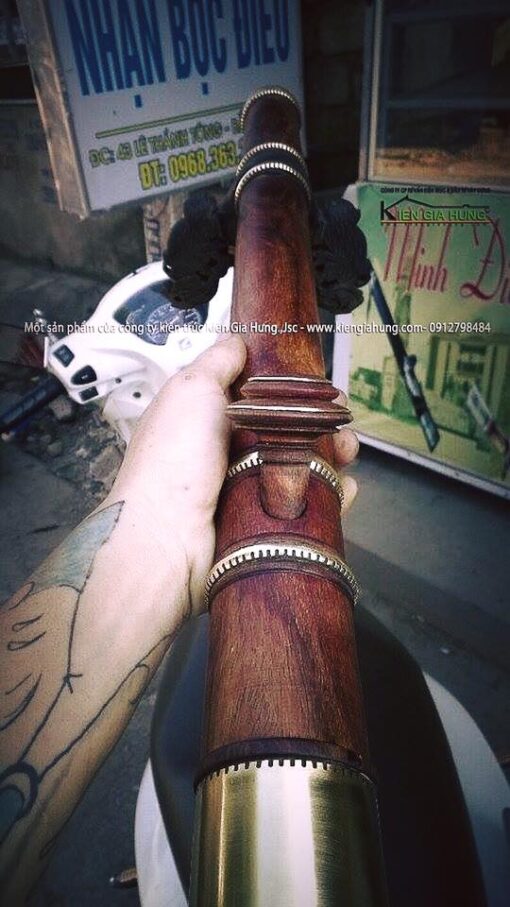 Điếu Gỗ Sưa Đỏ